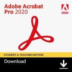 Adobe Acrobat Pro 2020 Student & Teacher